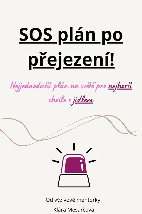 SOS plán po přejezení zdarma!